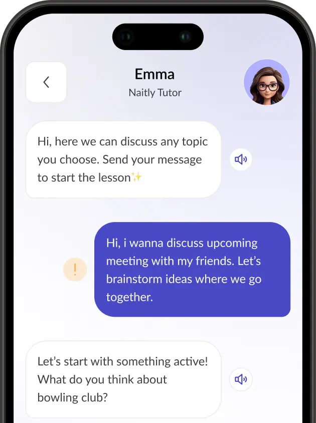 Mobile app screenshot 2