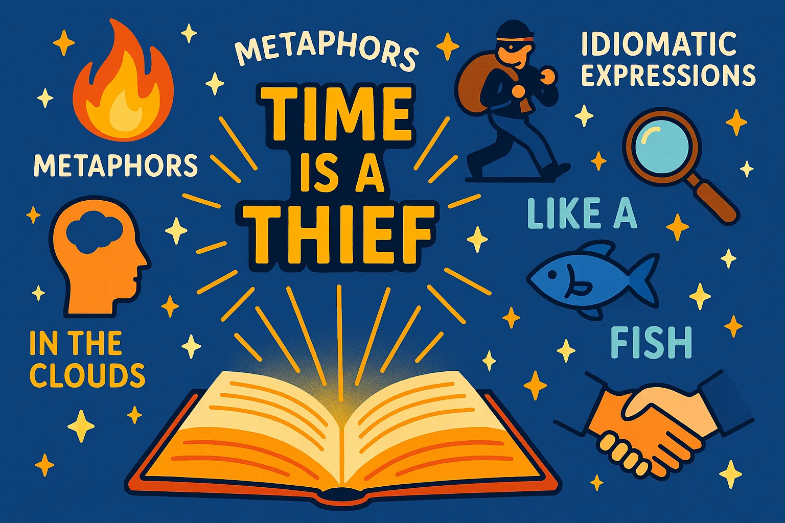 Exploring Nonliteral Language: Metaphors, Similes & Idioms
