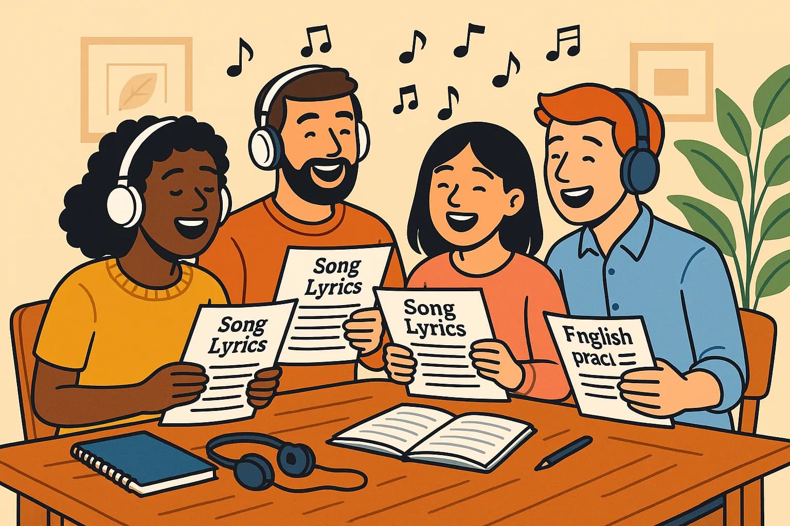 Using Music and Lyrics for English Practice