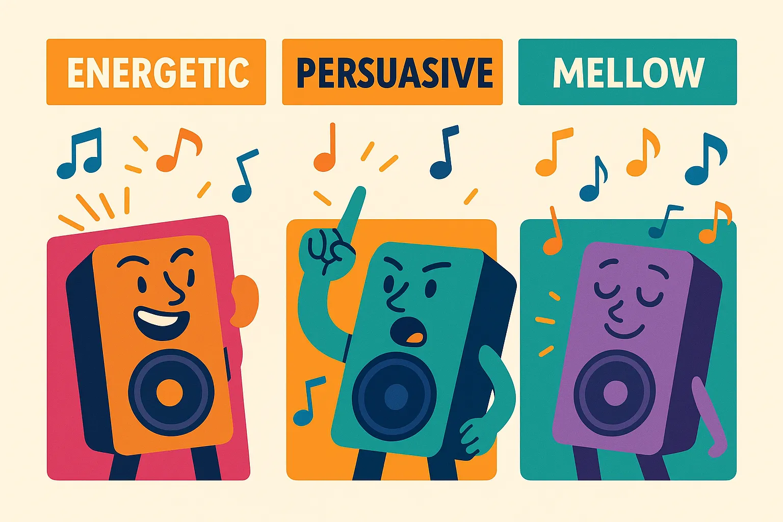 The Persona Playlist: Curate Music for Speaking Style
