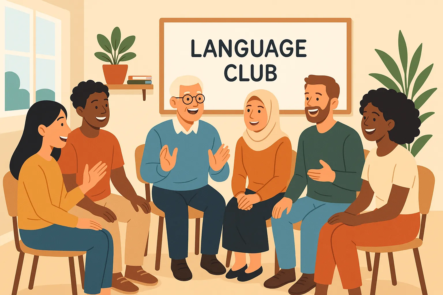 Joining Free English Events and Clubs