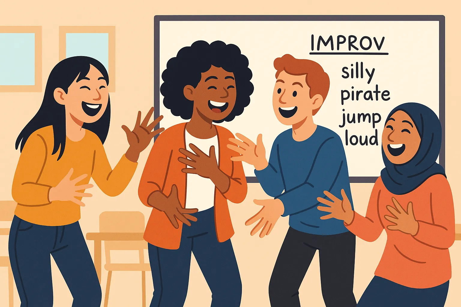 Improvisation Mastery: Improv Games for English Fluency
